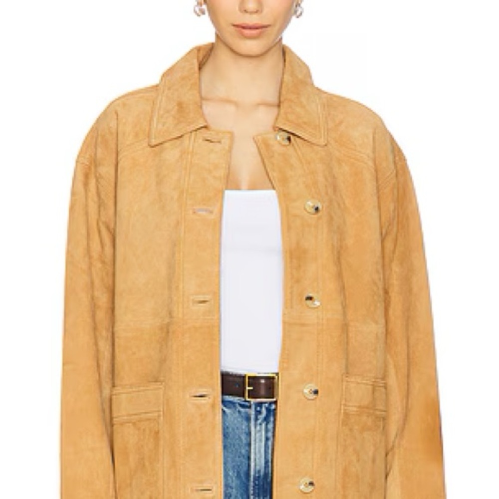Free People Tan Suede Women's Jacket